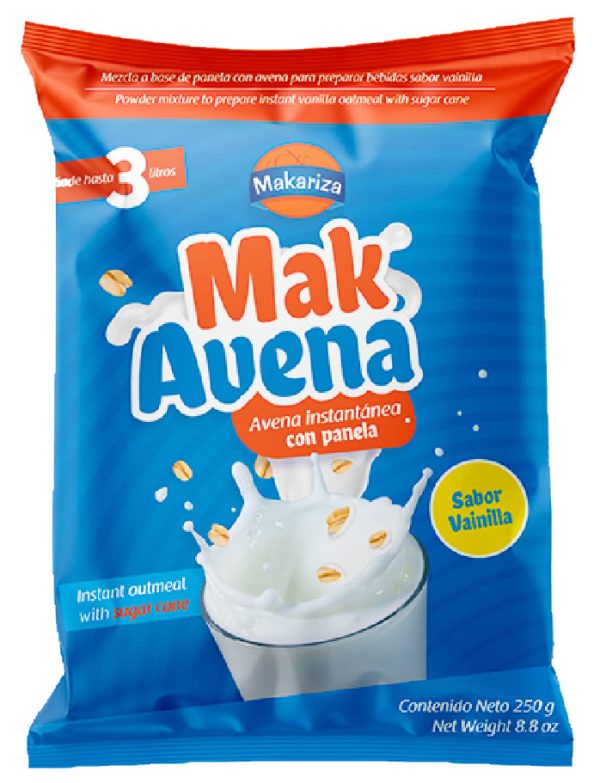 Avena instantánea con panela